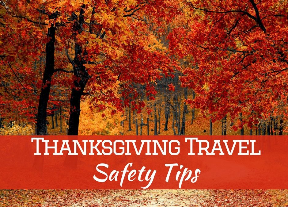 Use Thanksgiving travel safety tips to make sure you and your family arrive at your holiday destination safe and sound and ready to eat.