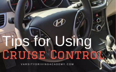 Tips for Using Cruise Control