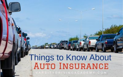 Things to Know About Auto Insurance