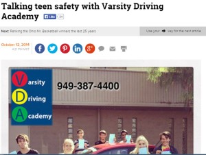 Varsity Driving Academy Examiner 2014
