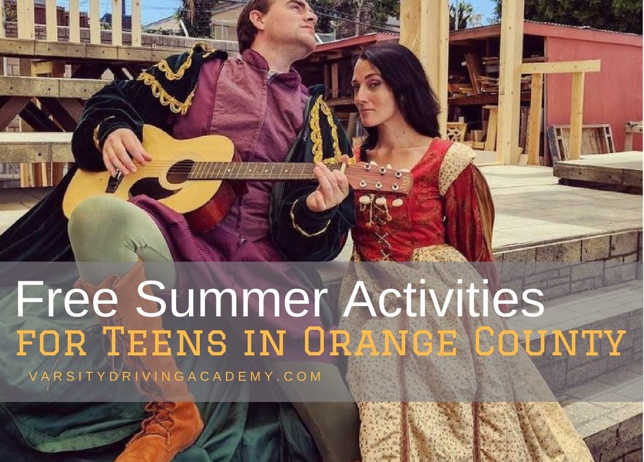 Free Summer Activities for Teens in Orange County