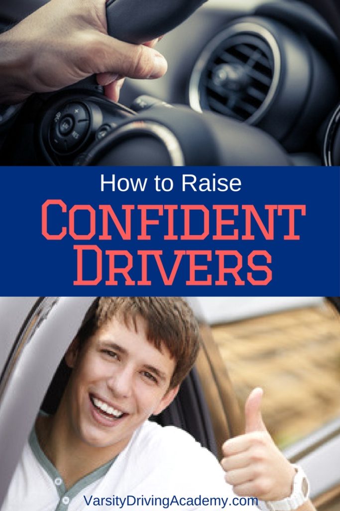 Raising confident drivers means we need to be confident drivers ourselves and that it's OK to have a little help along the way. 