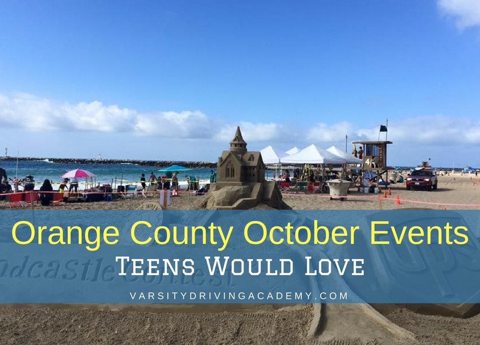 October Events in Orange County California for Teens