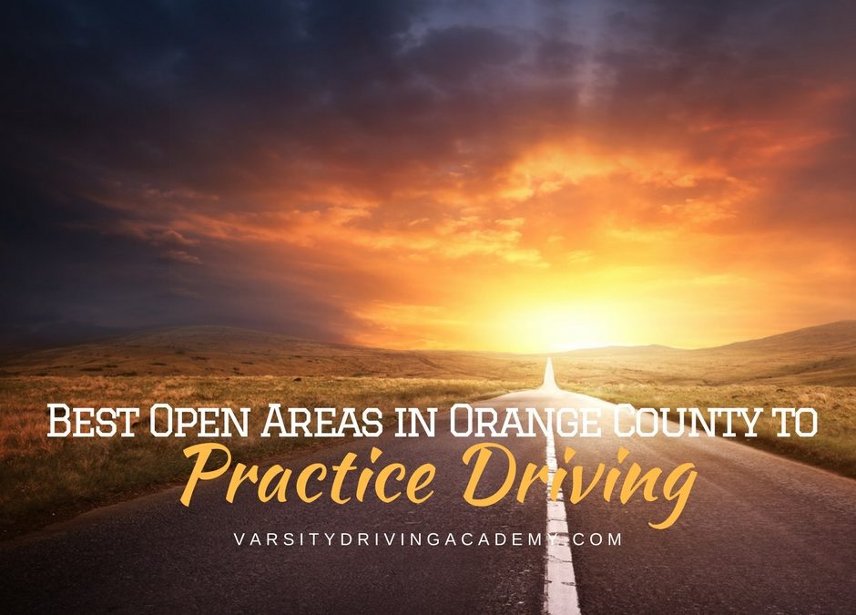 Finding open areas to practice driving in Orange County is the best way to learn how to drive and avoid getting into any accidents while doing so.