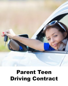 Printable Parent Teen Driving Contract