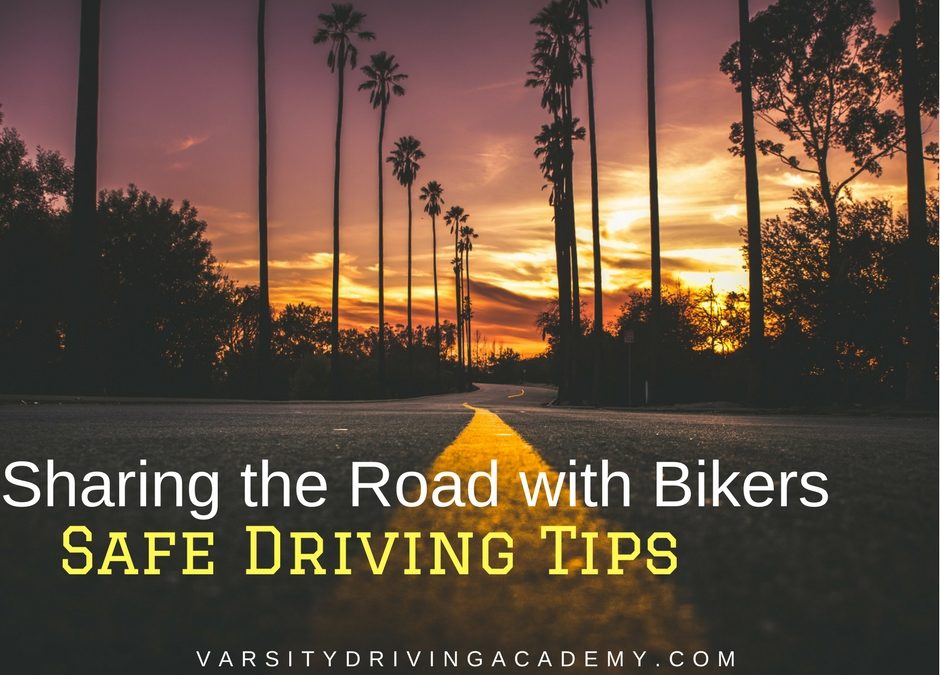 Sharing the road with bikers means defensive driving to protect ourselves and the bikers on the roadways all across the country.