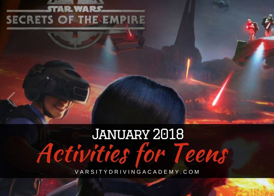 January 2018 Teen Activities in Orange County