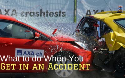 What to do When You Get in an Accident